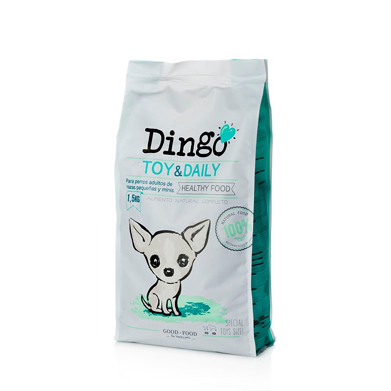 Dingo Toy & Daily – Πλήρης Φυσική Τροφή για Μικρόσωμους και Μίνι Σκύλους 500gr