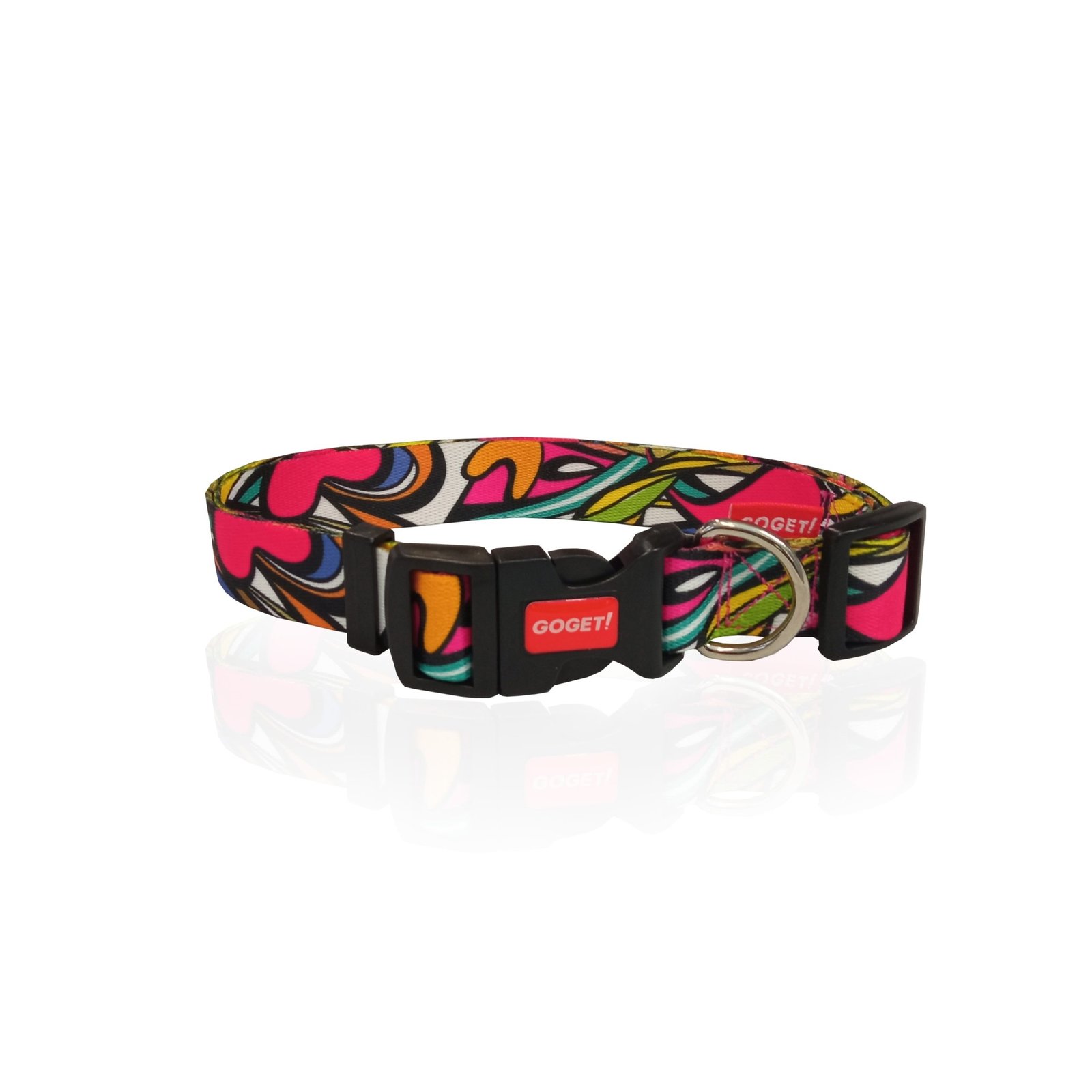 Cuori Collar – Αυξομειούμενο Κολάρο με Πλαστικό Κλιπ, Σχέδιο Καρδιές XS