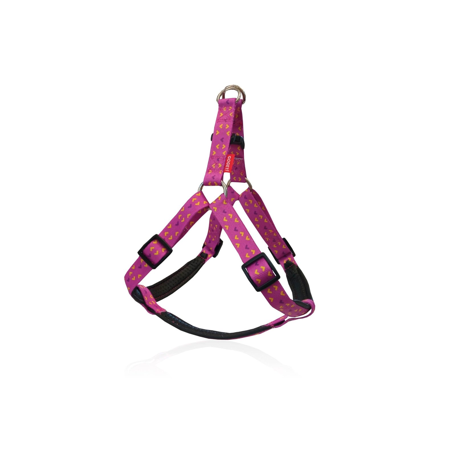 Pet Interest –  Motivo Rosa Harness – Σαμαράκι Type A με Neoprene Επένδυση