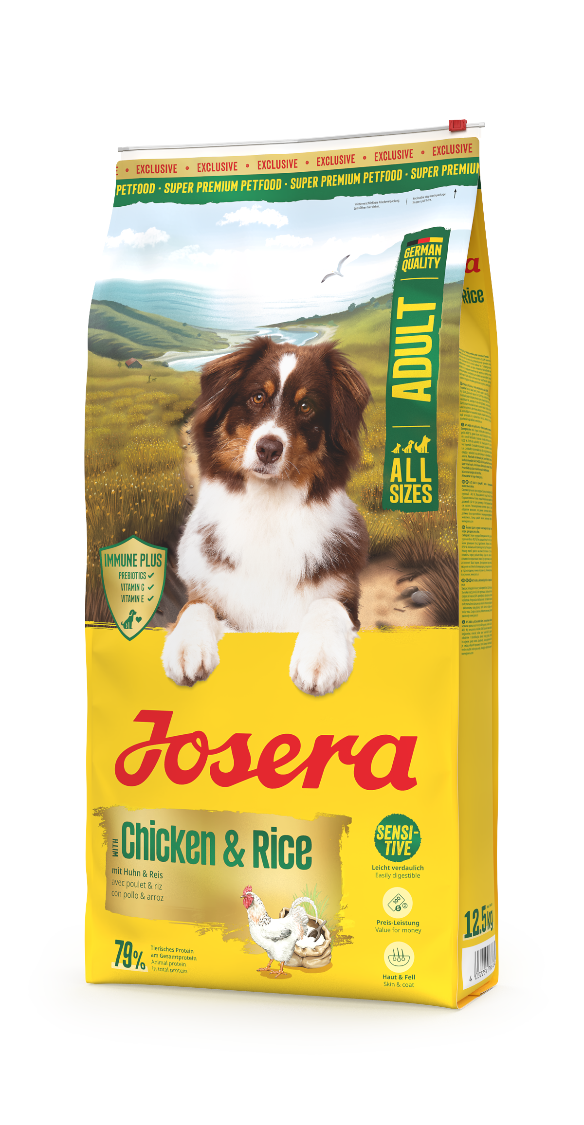 Σκυλοτροφή Josera Adult Chicken & Rice 3kg