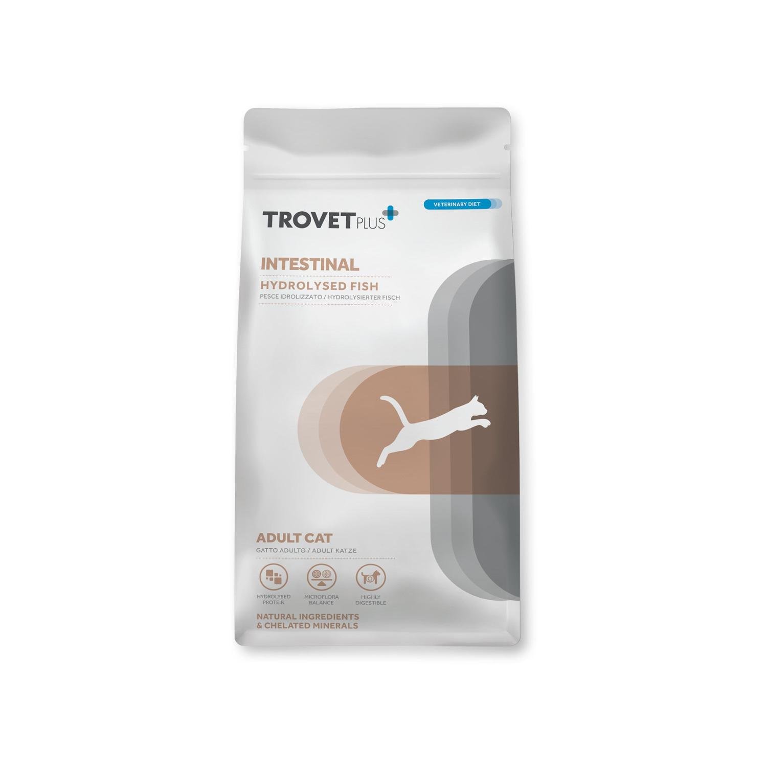 TrovetPlus Adult Cat Intestinal Hydrolised Fish Ξηρά Τροφή Γάτας με Ψάρι 1,2kg