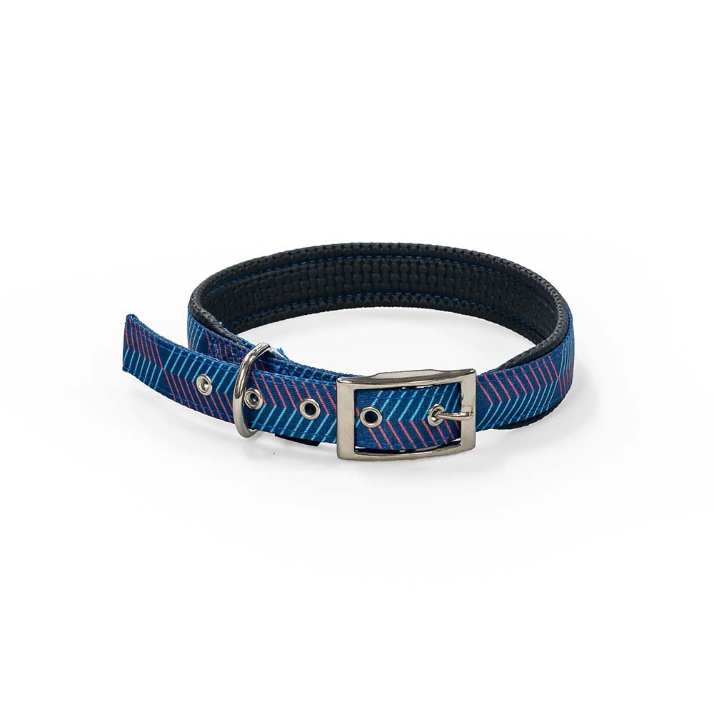 Glee – Περιλαίμιο Neoprene Blue Fishbone | M