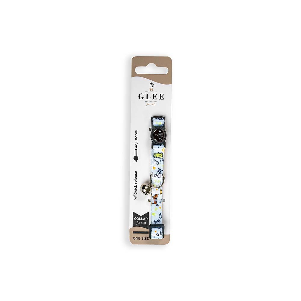 Glee –  Περιλαίμιο Ιμάντα για Γάτες – Funny Cat 10mm x 30cm