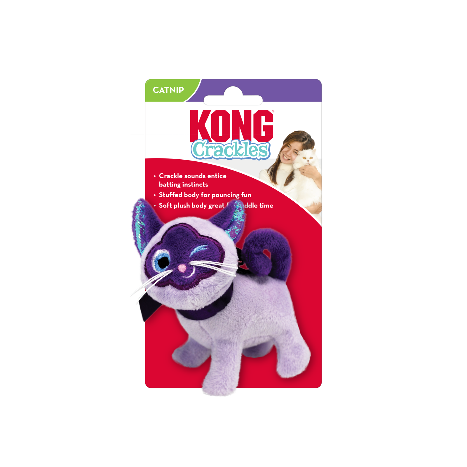 KONG Crackles Winkz – Παιχνίδι Γάτας με Ήχους & Catnip