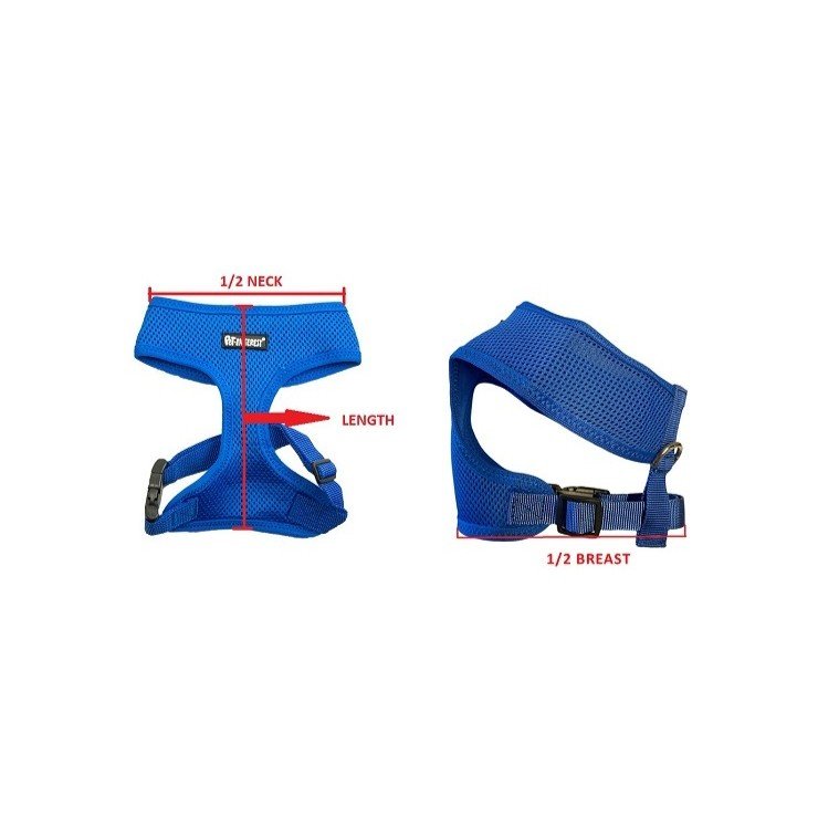 Pet Interest – Mesh Plain Color Harness – Σαμαράκι Air Mesh S