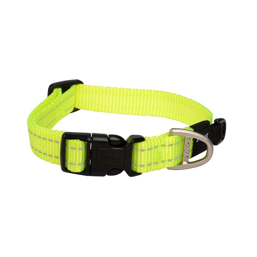 Rogz Classic Περιλαίμιο Σκύλου – XS 16–22cm, Dayglow Yellow