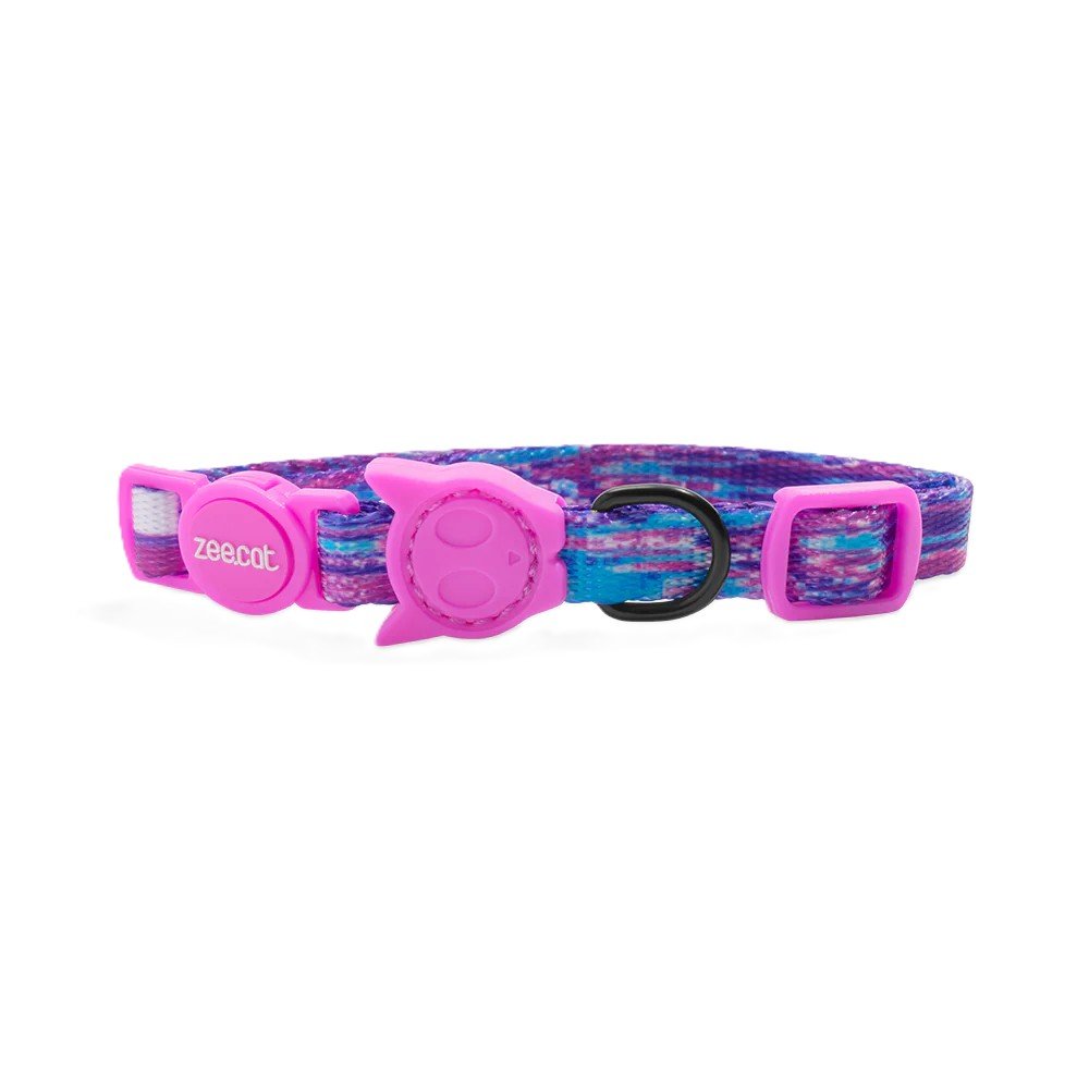 zeedog – Error #502 Quick Release Cat Collar – Glitch Collection