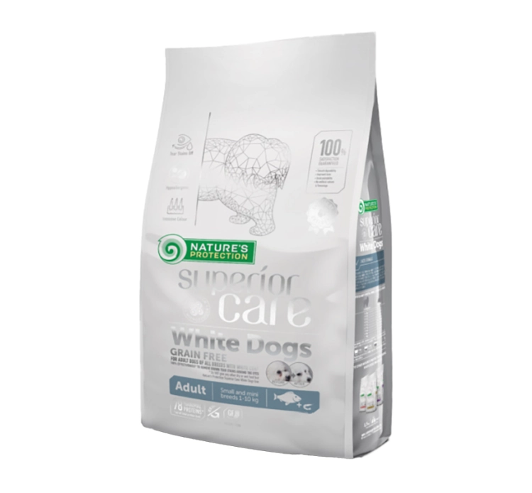Nature’s Protection White Dog White Fish Grain Free